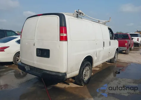 2013 Chevrolet Express 2500 Work Van from USA, damaged, VIN 1GCWGFBA4D1140163